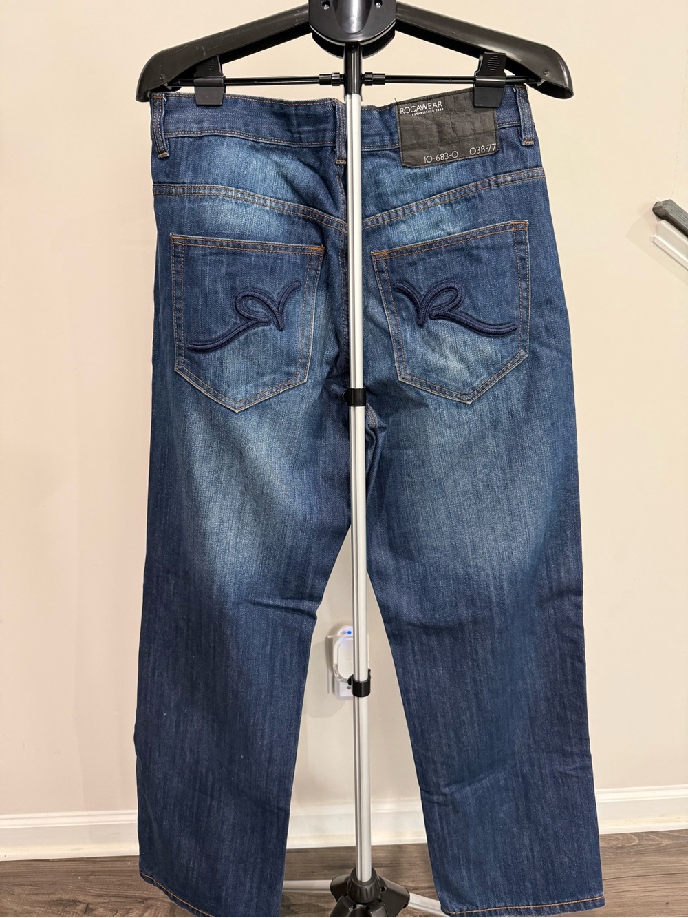 Rocawear Men's Dark Blue regular Fit Y2K vintage Jeans size 32